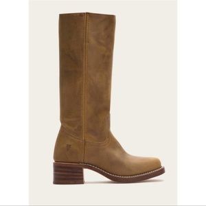 Womens Frye Campus 14L dark brown